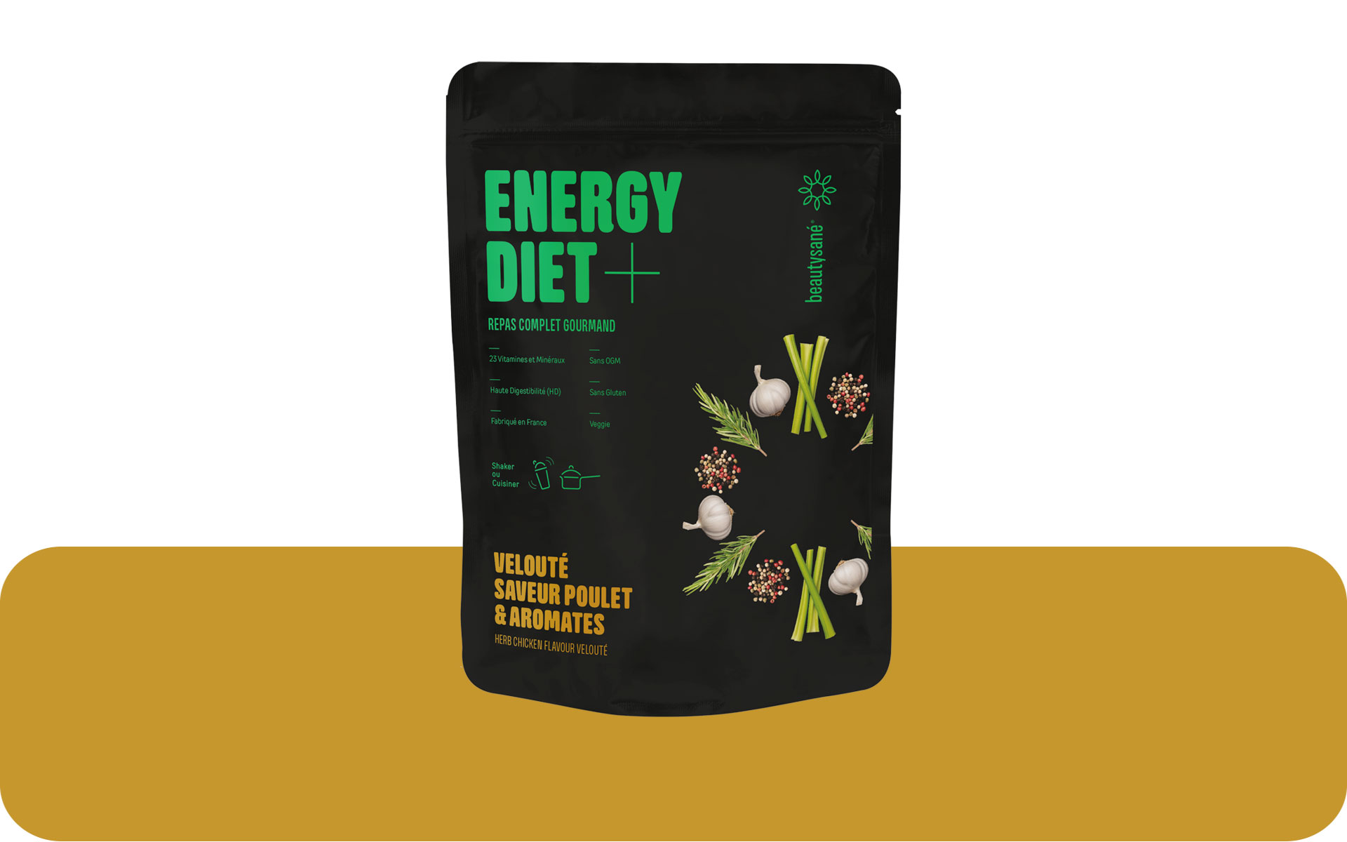 Energy Diet sabor hierbas aromáticas