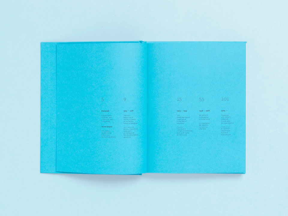 P-6 índice libro A Visual History of the IBE